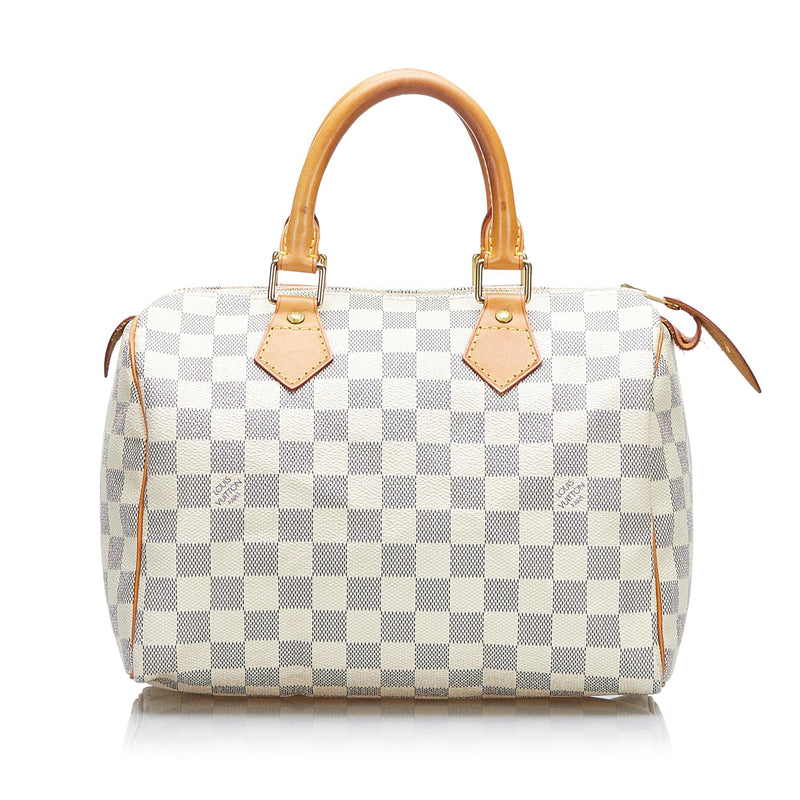 Louis Vuitton Damier Azur Speedy 25 (SHG-35879) – LuxeDH