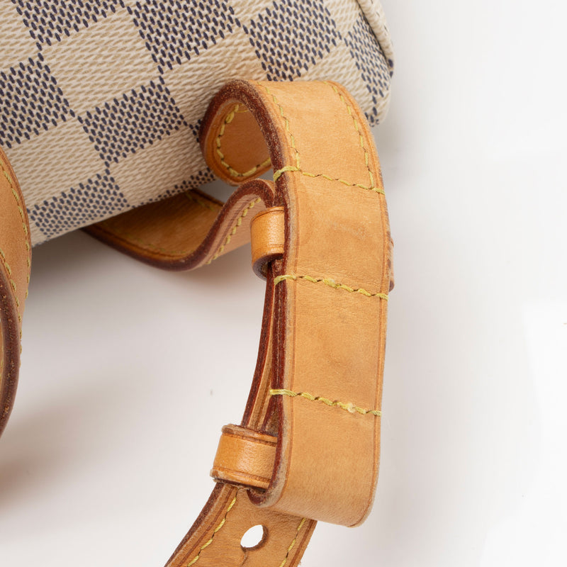 Louis Vuitton Damier Azur Sperone Backpack (SHF-x7ZaCT)