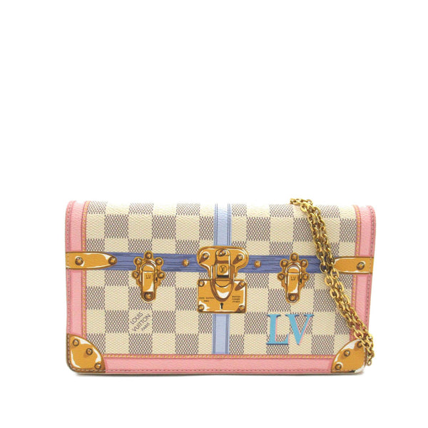 Louis Vuitton Malletage Pochette Flap Bag (SHG-hsxRNQ) – LuxeDH