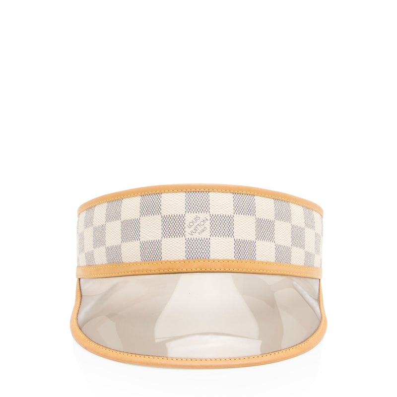 Louis Vuitton Damier Azur Sun Visor (SHF-kCtmhO)