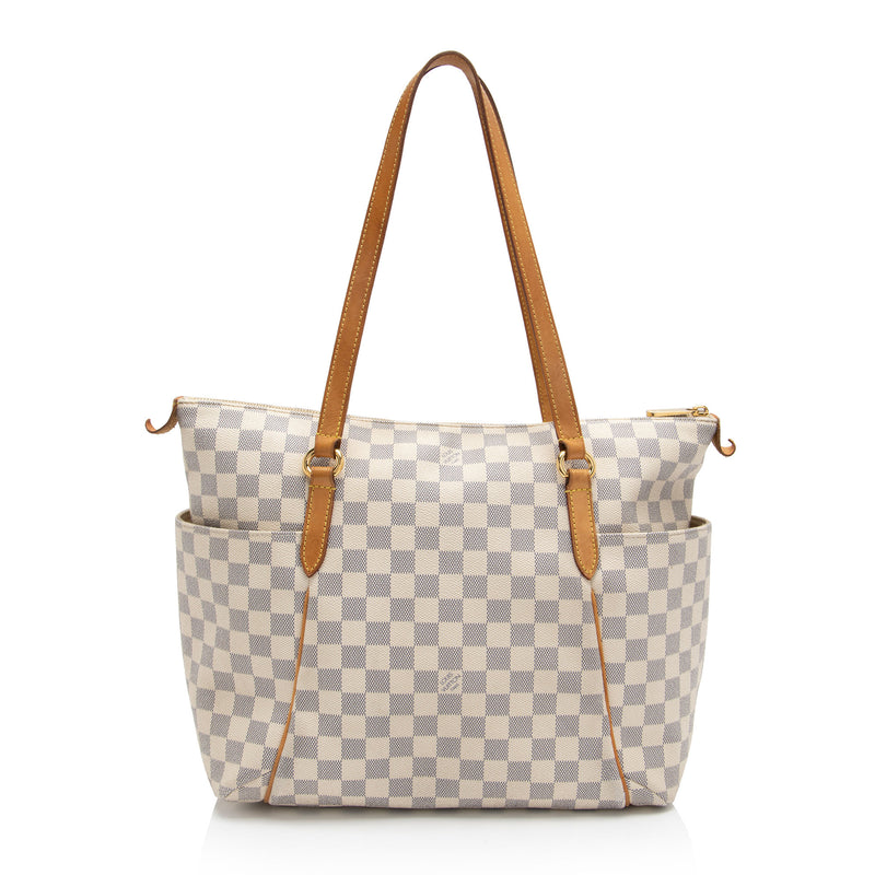 Louis Vuitton Damier Azur Totally MM Tote (SHF-XHT5Vd)