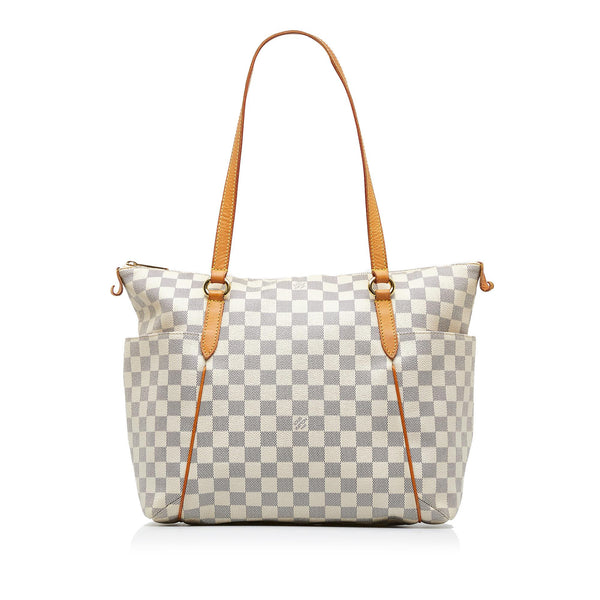 Kathy & Company Boutique - Louis Vuitton Damier Themes Gm This stylish bag  is crafted from signature Damier brown checkered coated canvas with a brass Louis  Vuitton Inventeur plate on the front.