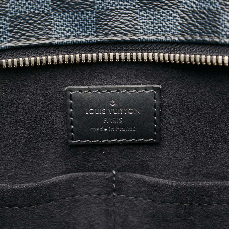 Louis Vuitton Damier Cobalt Cabas Sac Jour Satchel (SHG-37700)