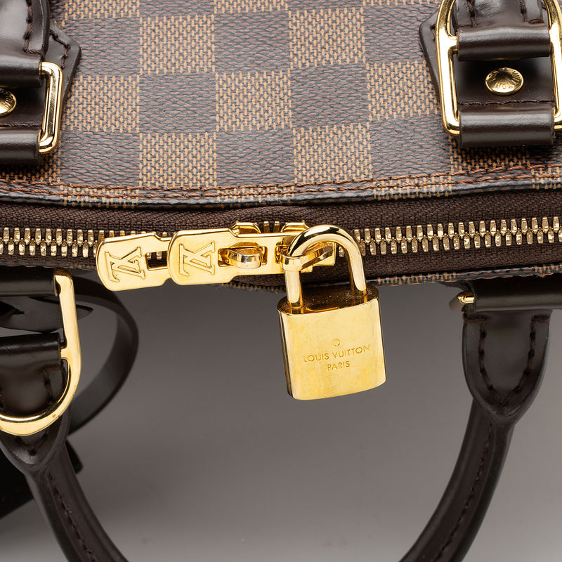 Louis Vuitton Damier Ebene Alma PM Satchel (SHF-1mDdSa)