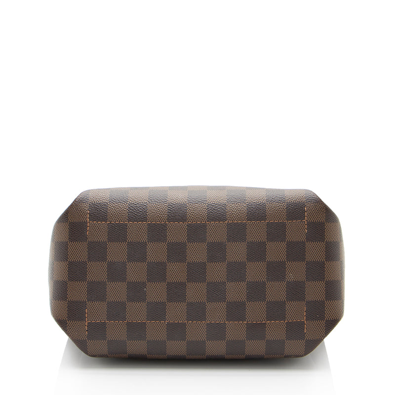 Louis Vuitton Damier Ebene Belmont PM Tote (SHF-LgPr9U)