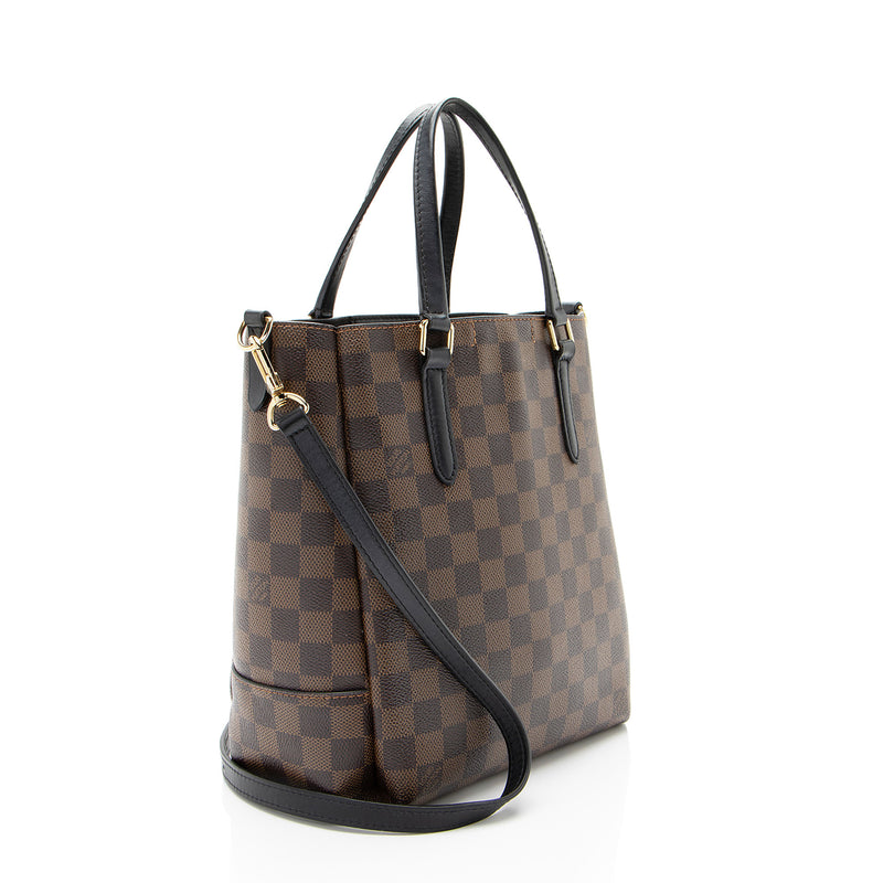 Louis Vuitton Damier Ebene Belmont PM Tote (SHF-LgPr9U)