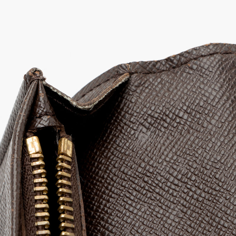 Louis Vuitton Multiple Acajou Taiga Leather Wallet
