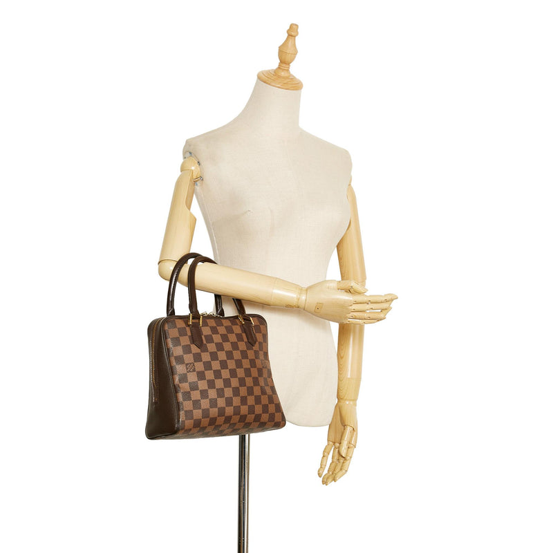 Louis Vuitton Tote Kensington Damier Ebene in Toile Canvas/Leather