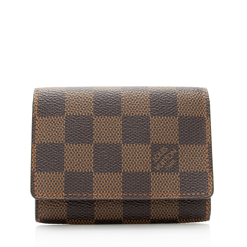 Louis Vuitton Damier Ebene Business Card Holder - A World Of Goods