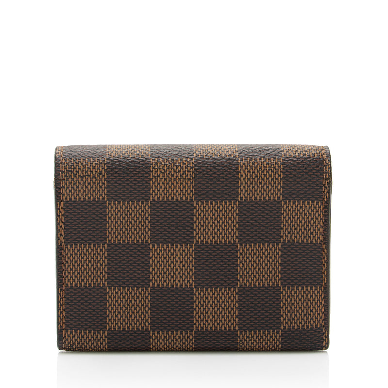 Louis Vuitton Damier Ebene Business Card Holder (SHF-BUXnwD)