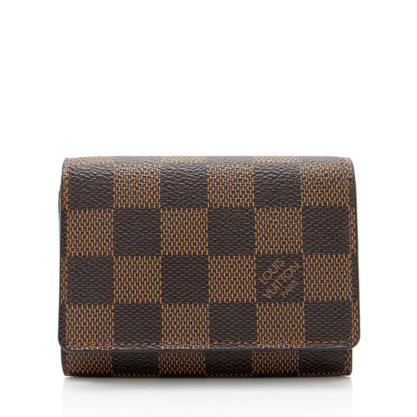 Louis Vuitton Damier Ebene Business Card Holder (SHF-BUXnwD)