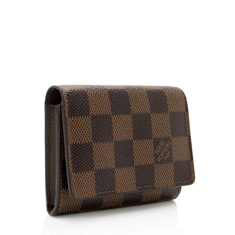 Louis Vuitton Damier Ebene Business Card Holder (SHF-BUXnwD)