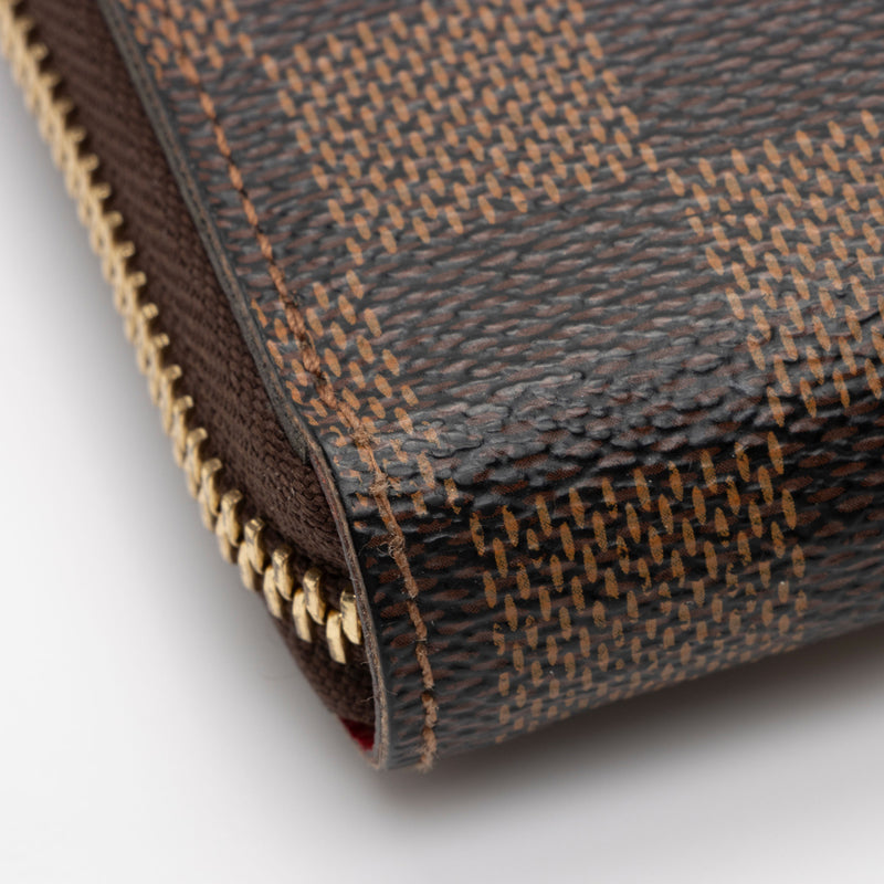 Louis Vuitton Damier Ebene Clemence Wallet (SHF-21657) – LuxeDH