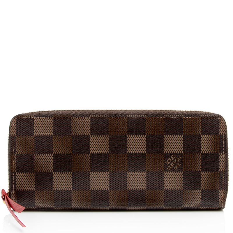 Louis Vuitton Damier Ebene Clemence Wallet