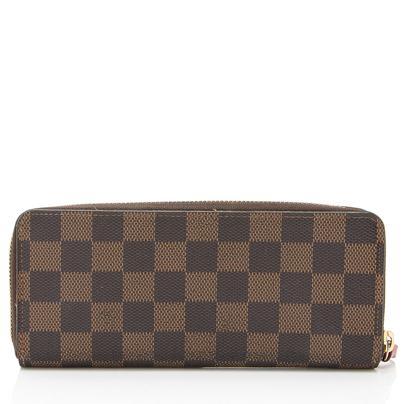 Louis Vuitton Damier Ebene Clemence Wallet (SHF-MGDwKd)