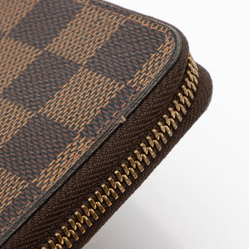 Louis Vuitton Damier Ebene Clemence Wallet (SHF-MGDwKd)