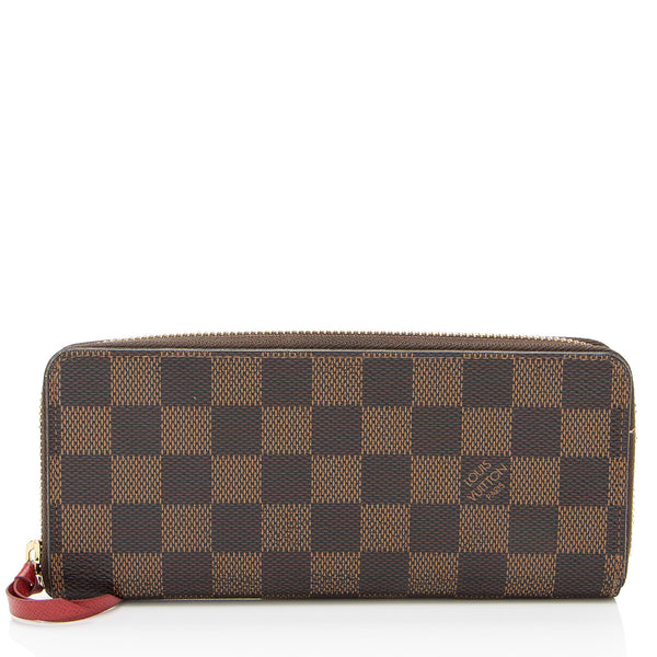 Louis Vuitton Damier Ebene Clemence Wallet (SHF-MGDwKd)