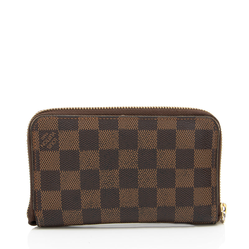 Louis Vuitton Damier Ebene Compact Zippy Wallet (SHF-xL1W1G)