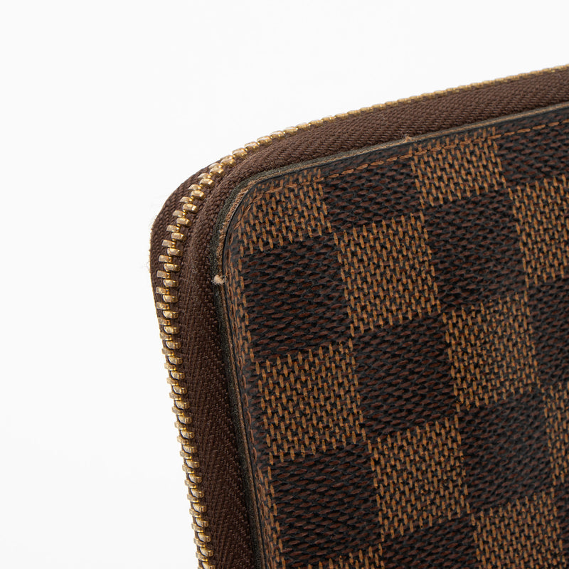 Louis Vuitton Damier Ebene Compact Zippy Wallet (SHF-xL1W1G)