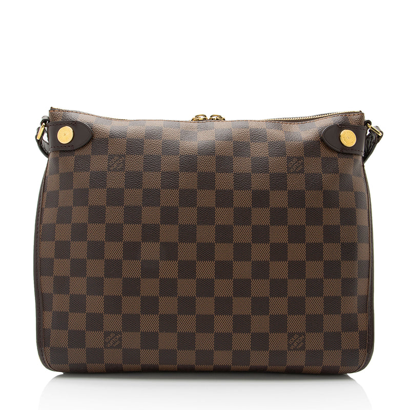 Louis Vuitton Damier Ebene Duomo Shoulder Bag (SHF-esK15F)