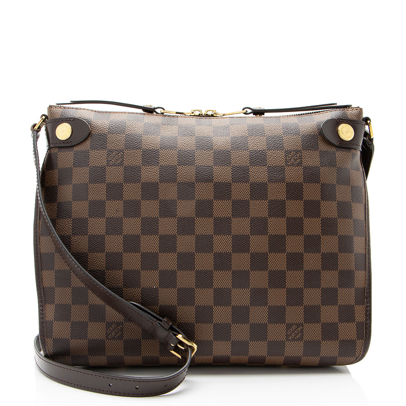 Louis Vuitton Damier Ebene Duomo Shoulder Bag (SHF-esK15F)