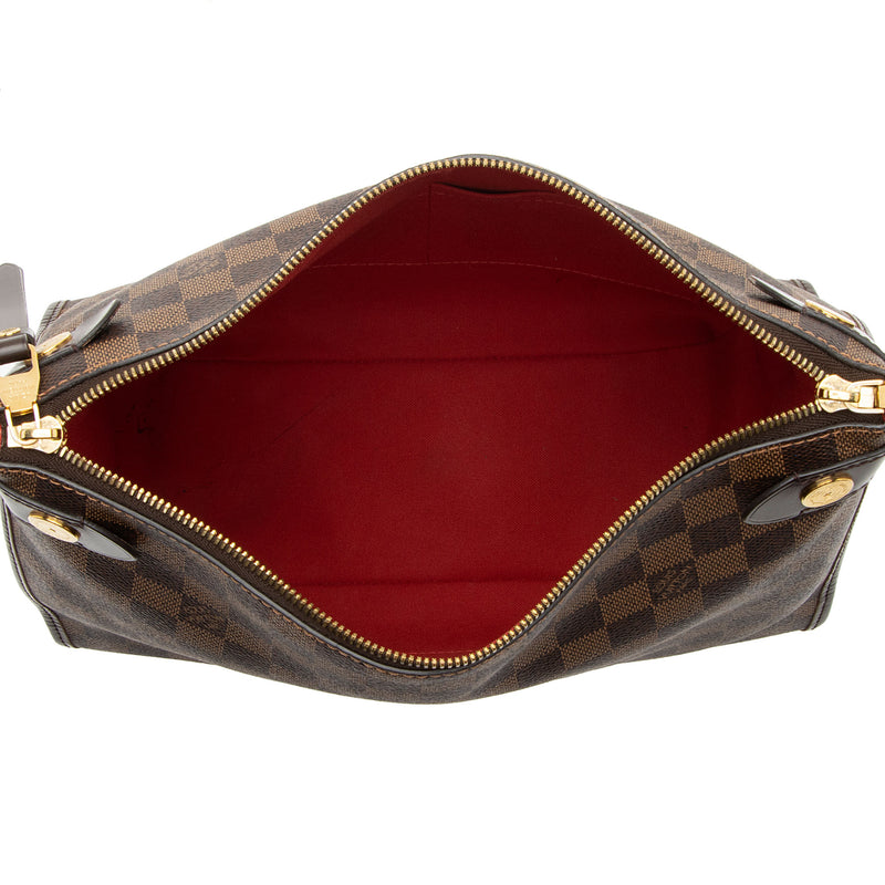 Louis Vuitton Damier Ebene Duomo Shoulder Bag (SHF-esK15F)