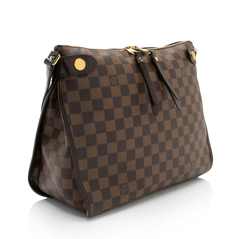 Louis Vuitton Damier Ebene Duomo Shoulder Bag (SHF-esK15F)