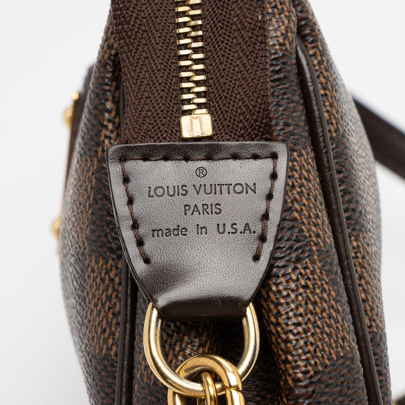 Louis Vuitton Damier Ebene Eva Clutch (SHF-4Ekszs) – LuxeDH