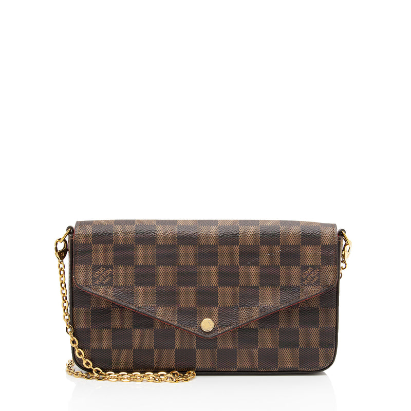 Louis Vuitton Damier Ebene Felicie Pochette (SHF-qXSBbw)