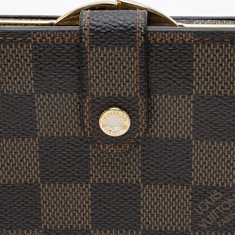 Louis Vuitton Damier Azur French Purse Wallet (SHF-17262) – LuxeDH