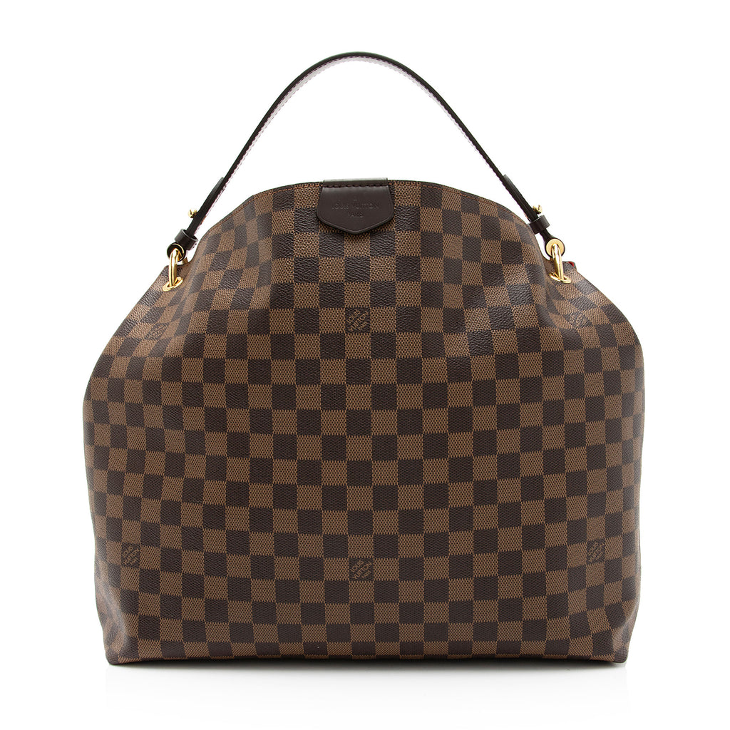 Louis Vuitton Damier Ebene Graceful PM Hobo - A World Of Goods For