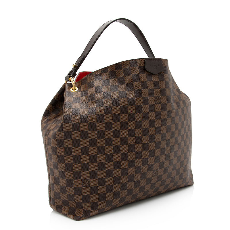 Louis Vuitton Damier Ebene Graceful MM Red - A World Of Goods For