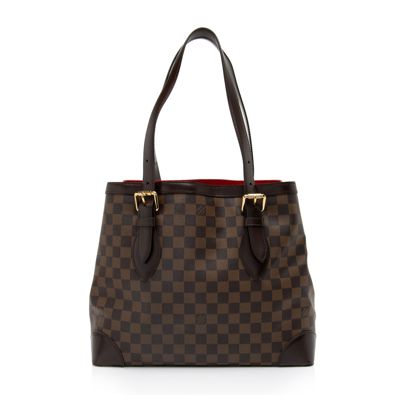 Louis Vuitton Damier Ebene Hampstead MM - Totes, Handbags