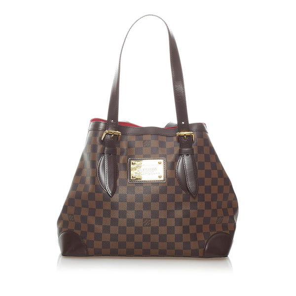 Louis Vuitton Hampstead mm Bag in Damier Ebene -TheShadesHut