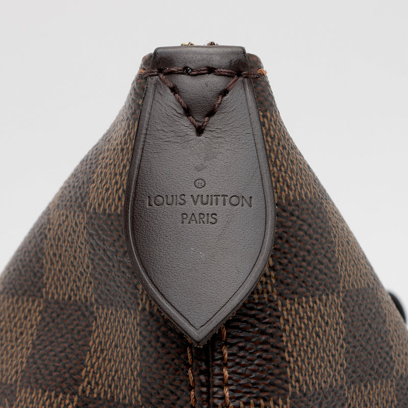 Louis Vuitton Discontinued Damier Ebene Lena MM Zip Tote Iena Jena 860304