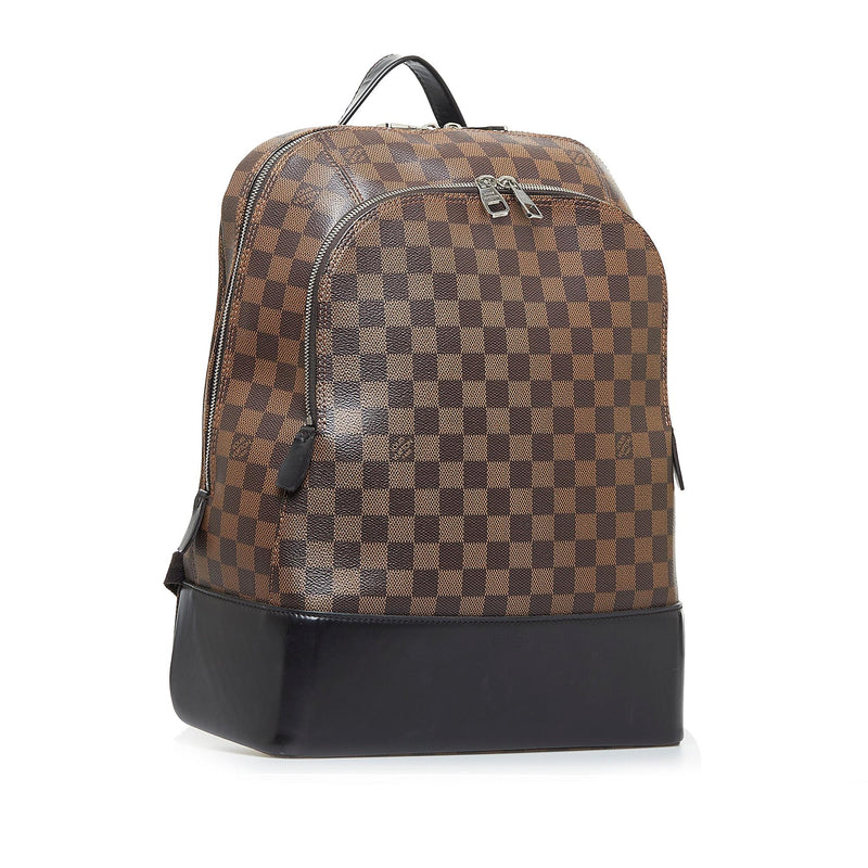 Louis Vuitton Black Damier Ebene Canvas and Leather Jake Backpack