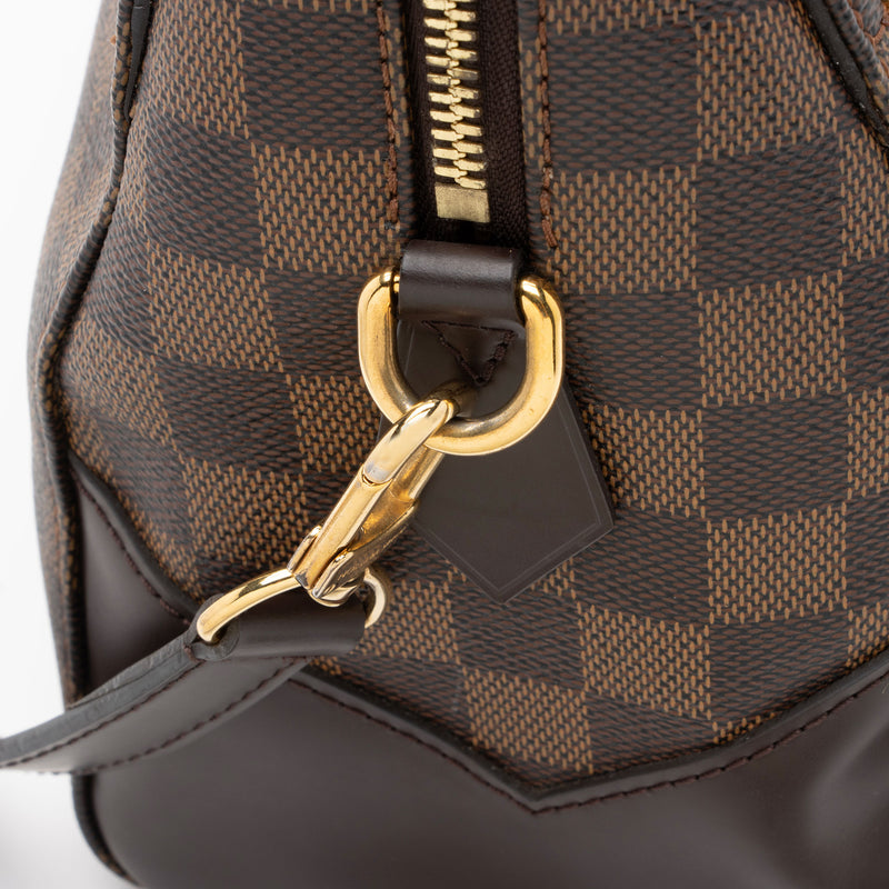 Louis Vuitton Damier Ebene Kensington Bowler Satchel (SHF-lo5hSe)