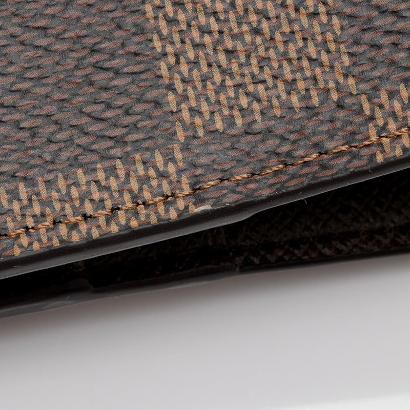 LOUIS VUITTON: Damier Ebene Large Ring Agenda Cover – Luv Luxe