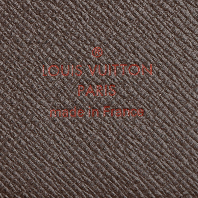 Louis Vuitton Damier Ebene Large Ring Agenda Cover (SHF-IPPpvu