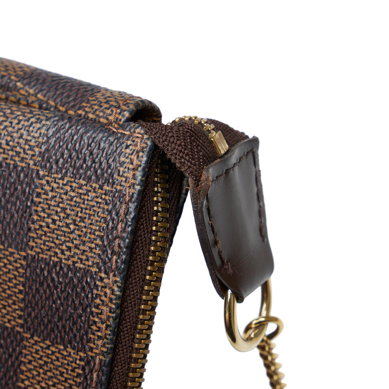 Louis Vuitton Damier Ebene Mini Pochette Accessoires (SHG-kC7aIP