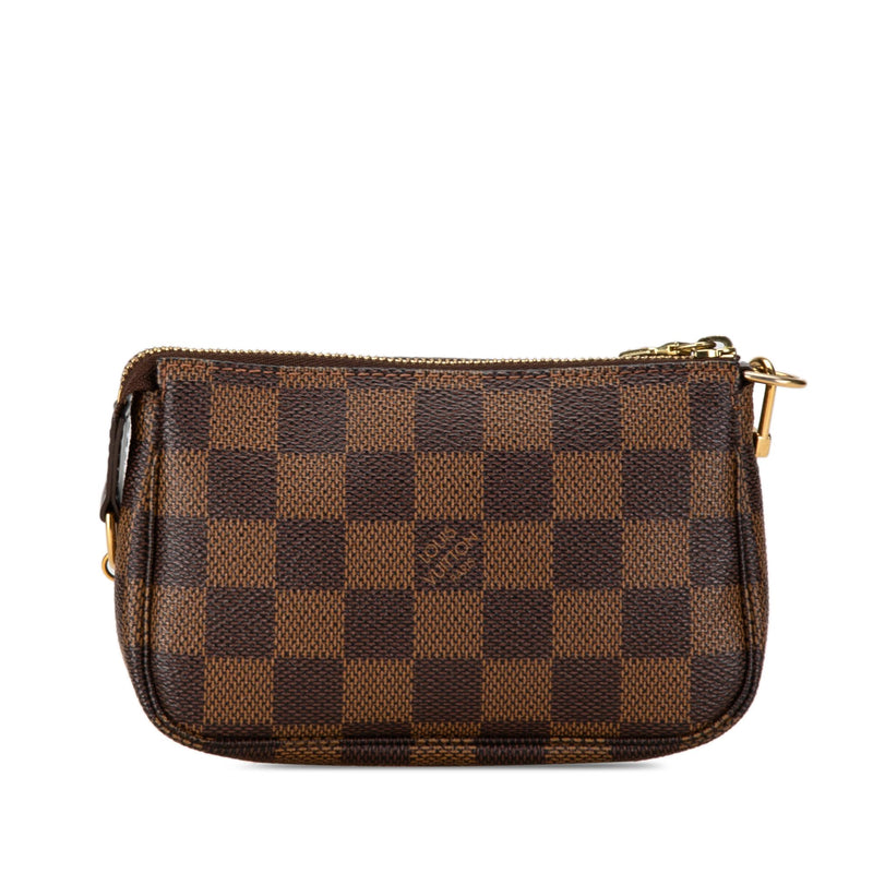 Louis Vuitton Damier Ebene Mini Pochette Accessoires (SHG-IiKM1Q)