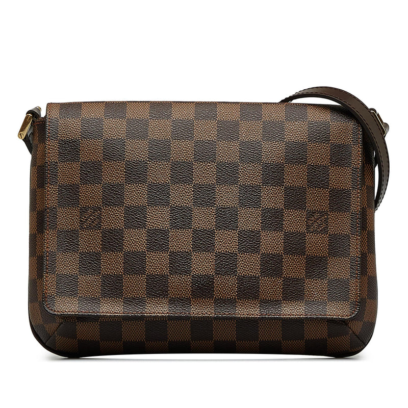 Louis Vuitton Damier Ebene Musette Tango Short Strap (SHG-ot5iHw) – LuxeDH