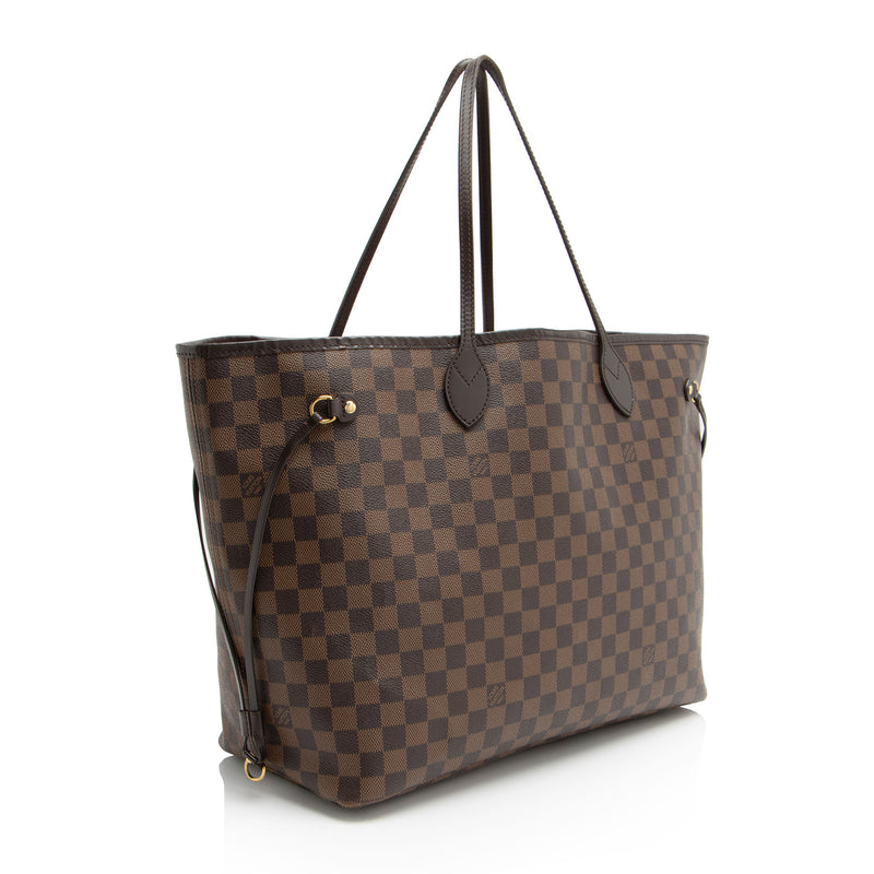 Louis Vuitton Damier Ebene Neverfull GM Tote (SHF-pZvgBQ)