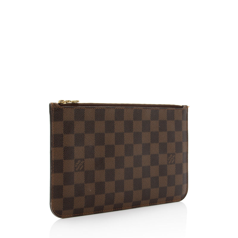 Louis Vuitton Damier Ebene Neverfull MM Pochette (SHF-lNhFi5) – LuxeDH