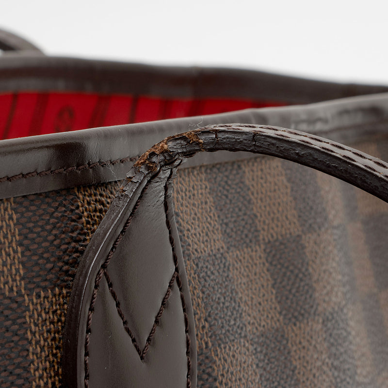 Louis Vuitton Damier Ebene Neverfull MM Tote (SHF-O62sUL) – LuxeDH