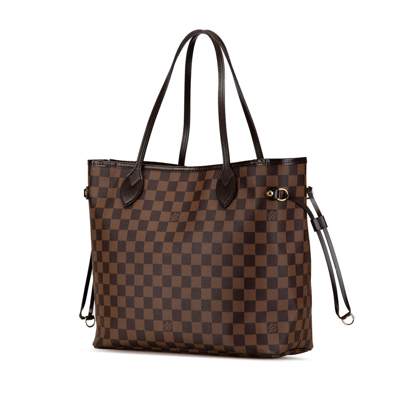 Louis Vuitton Damier Ebene Neverfull MM (SHG-P1JAQn)