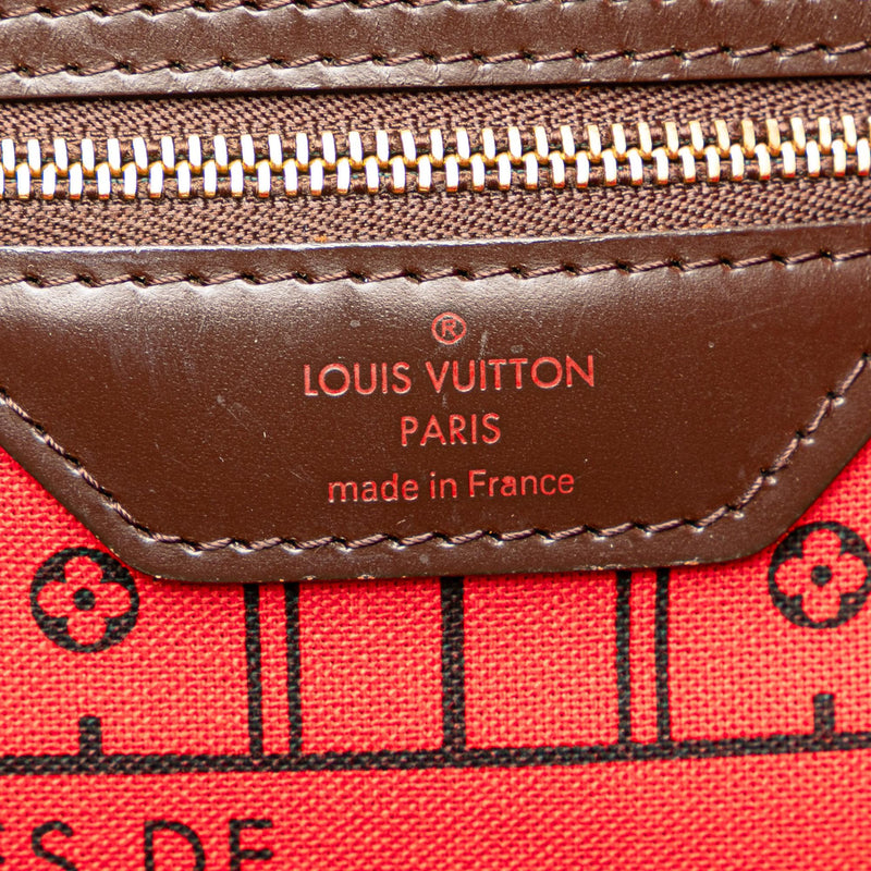 Louis Vuitton Damier Ebene Neverfull MM (SHG-2LwBFC)