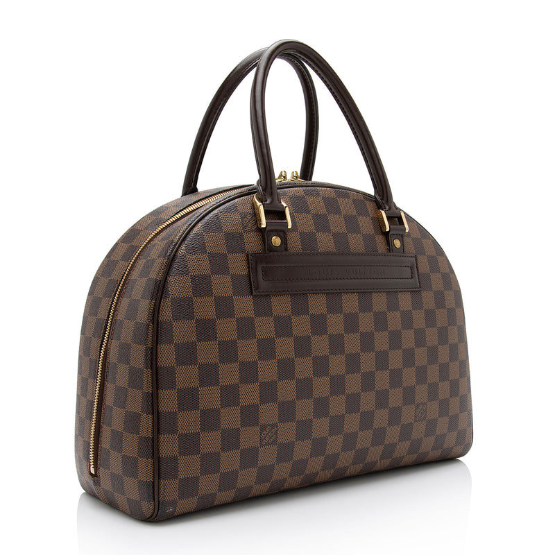 Auth Louis Vuitton Damier Ebene Nolita Travel Bag