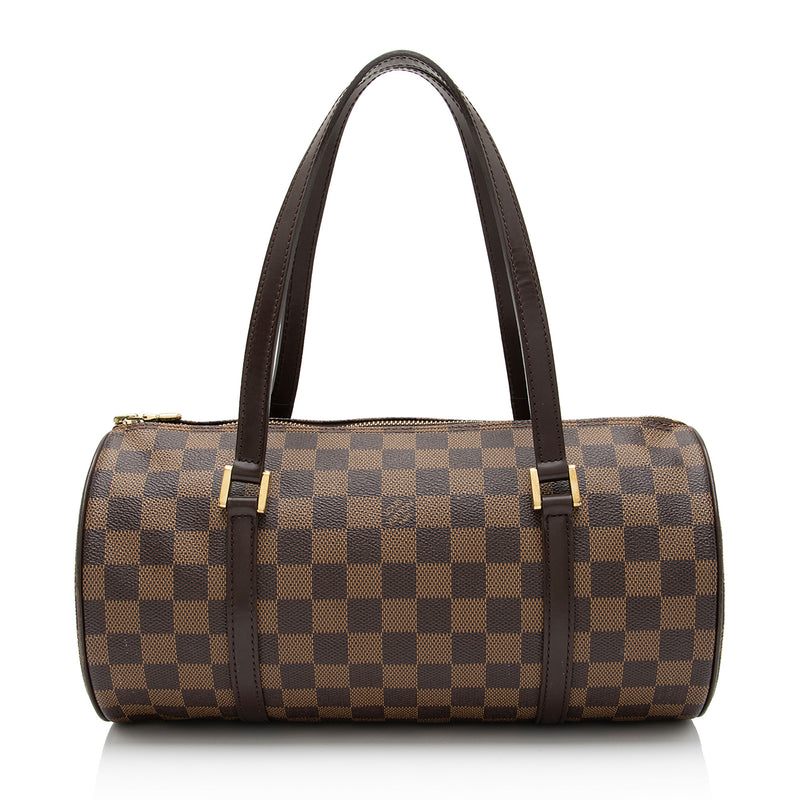 Brown Louis Vuitton Damier Ebene Papillon 30 Shoulder Bag