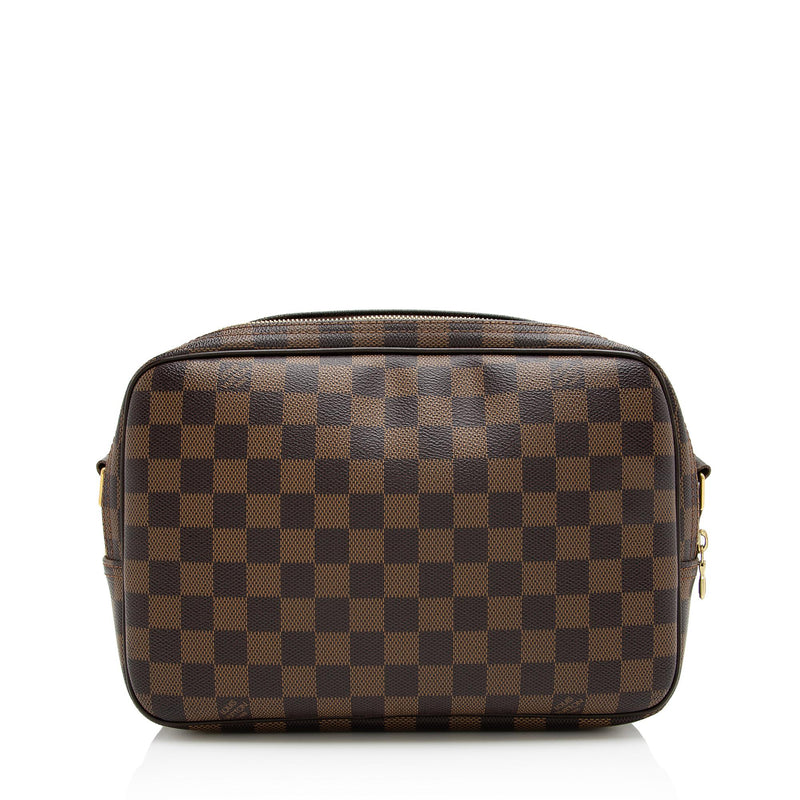 Louis Vuitton Damier Ebene Reporter PM Messenger Bag (SHF-18896) – LuxeDH